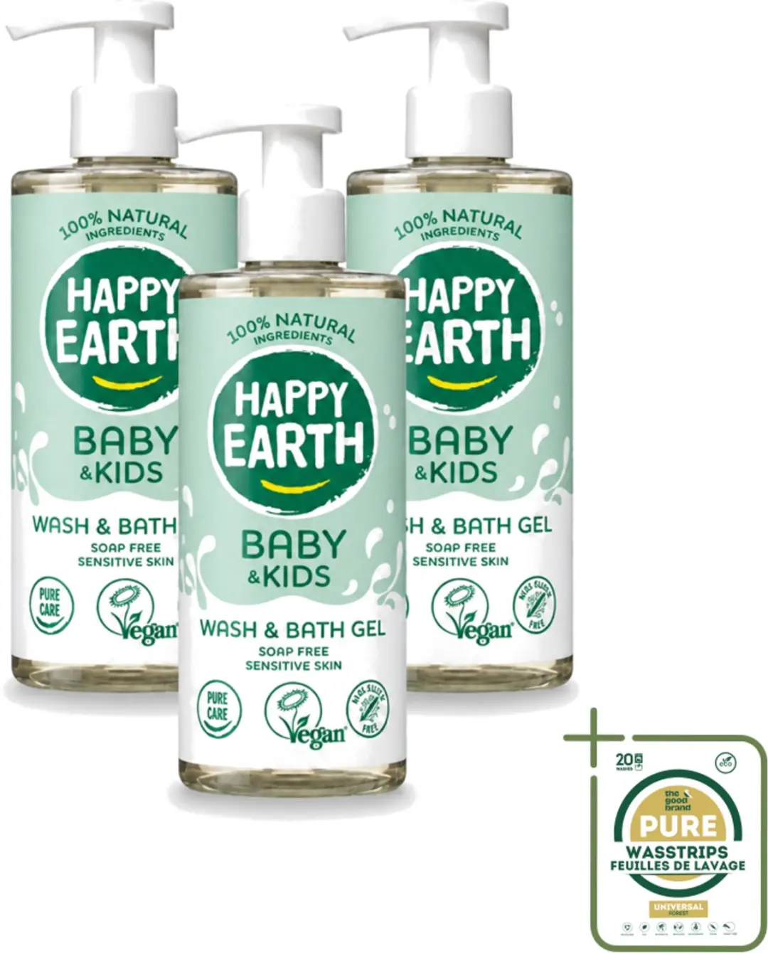 3 x Happy Earth