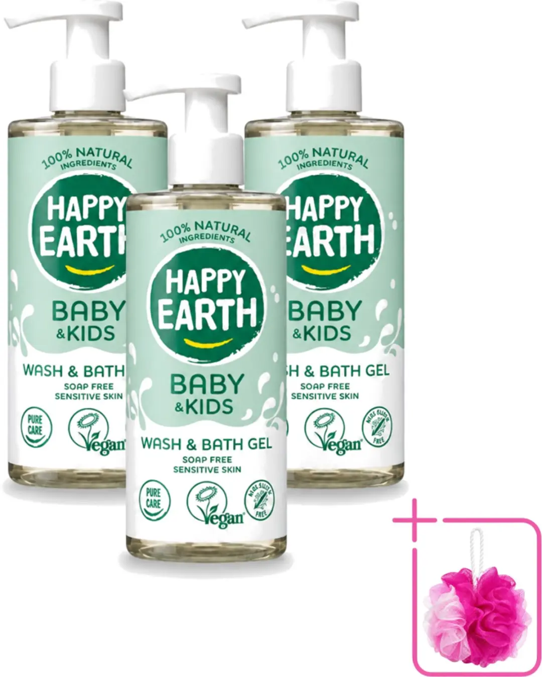 3 x Happy Earth