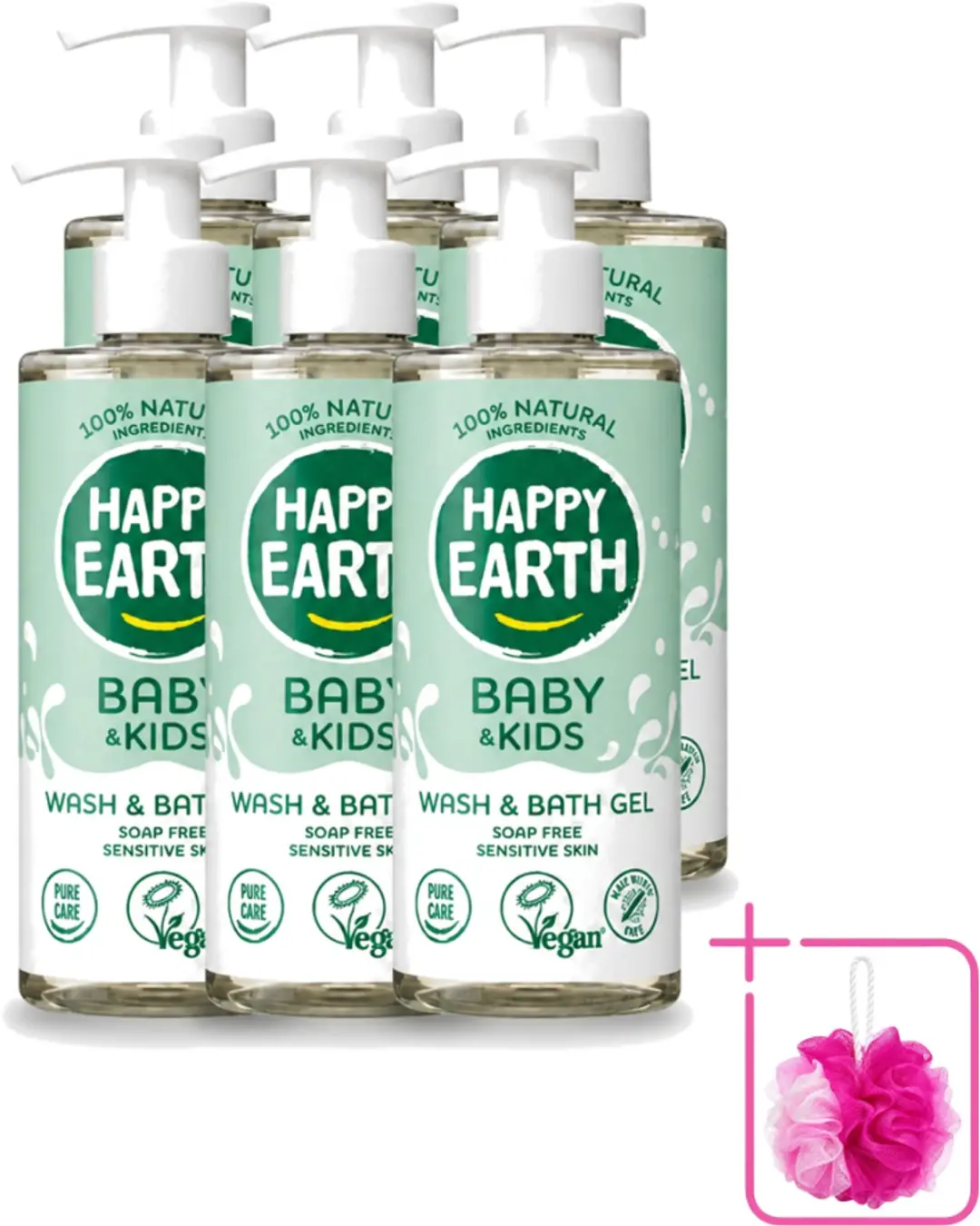 6 x Happy Earth
