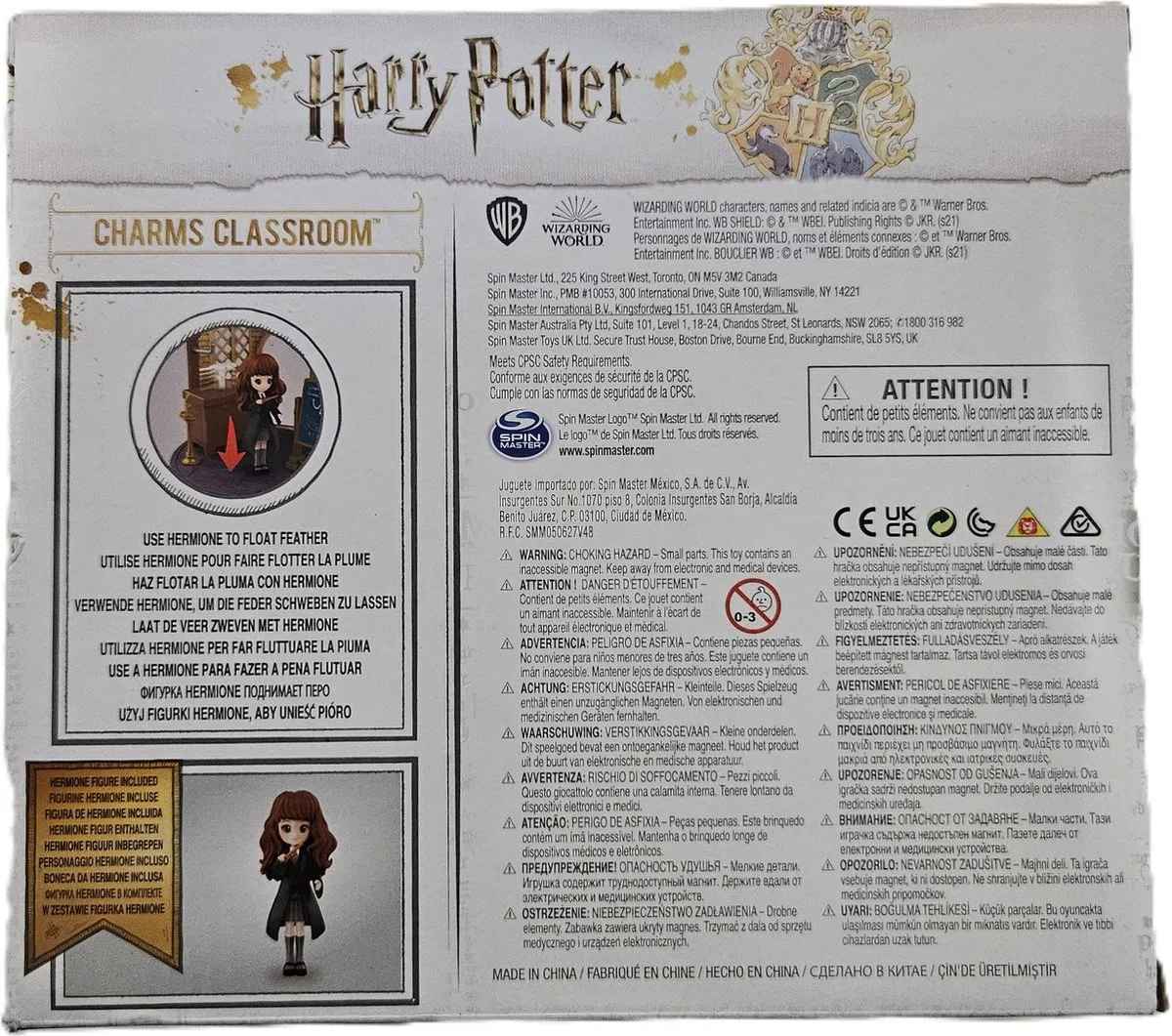Harry Potter Magical Minis Spreukenklas Speelfigurenset 6061846 - afbeelding 6 van 6