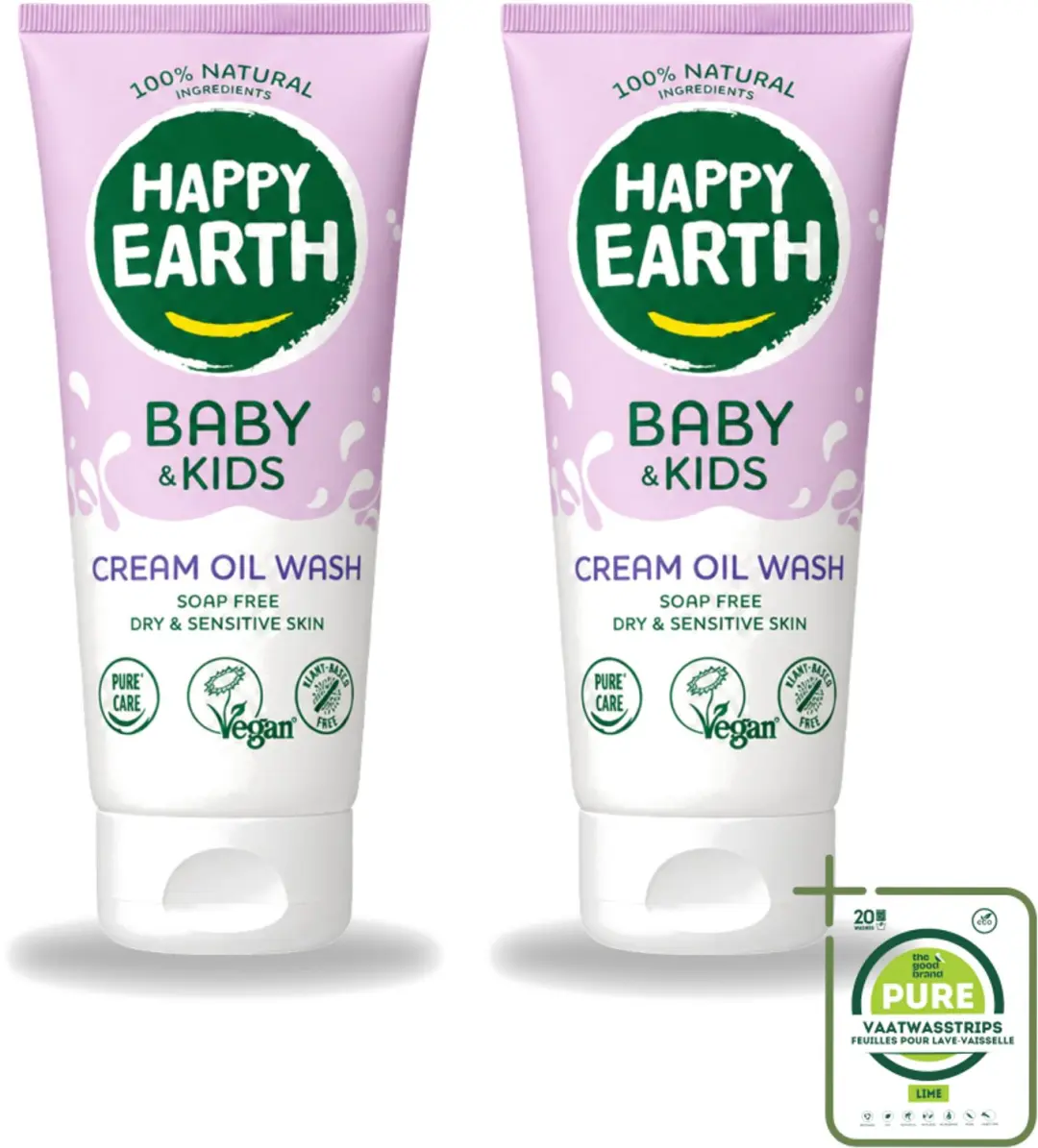 2 x Happy Earth