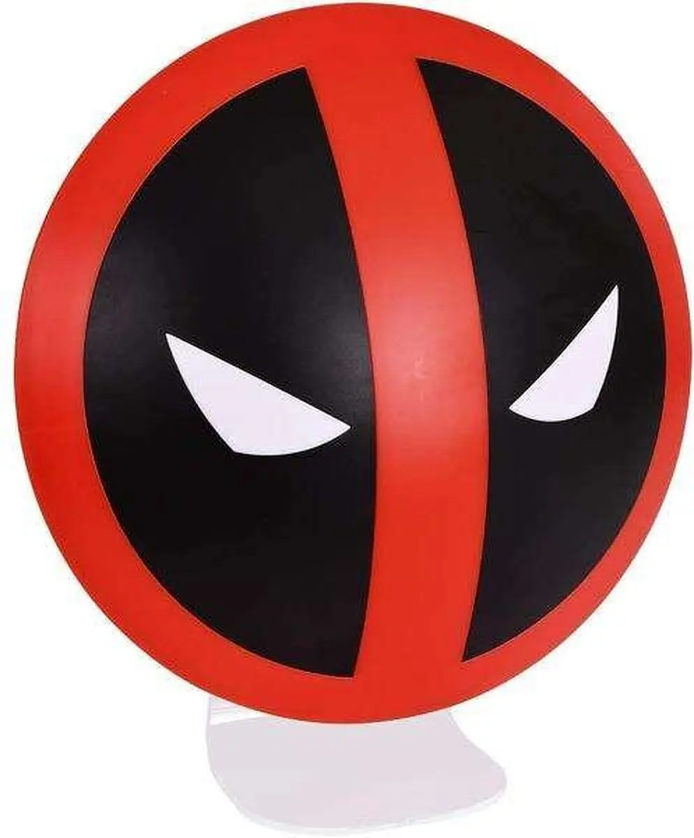 Paladone Marvel Deadpool Nachtlamp - Rood licht - Rood/Zwart - afbeelding 2 van 5