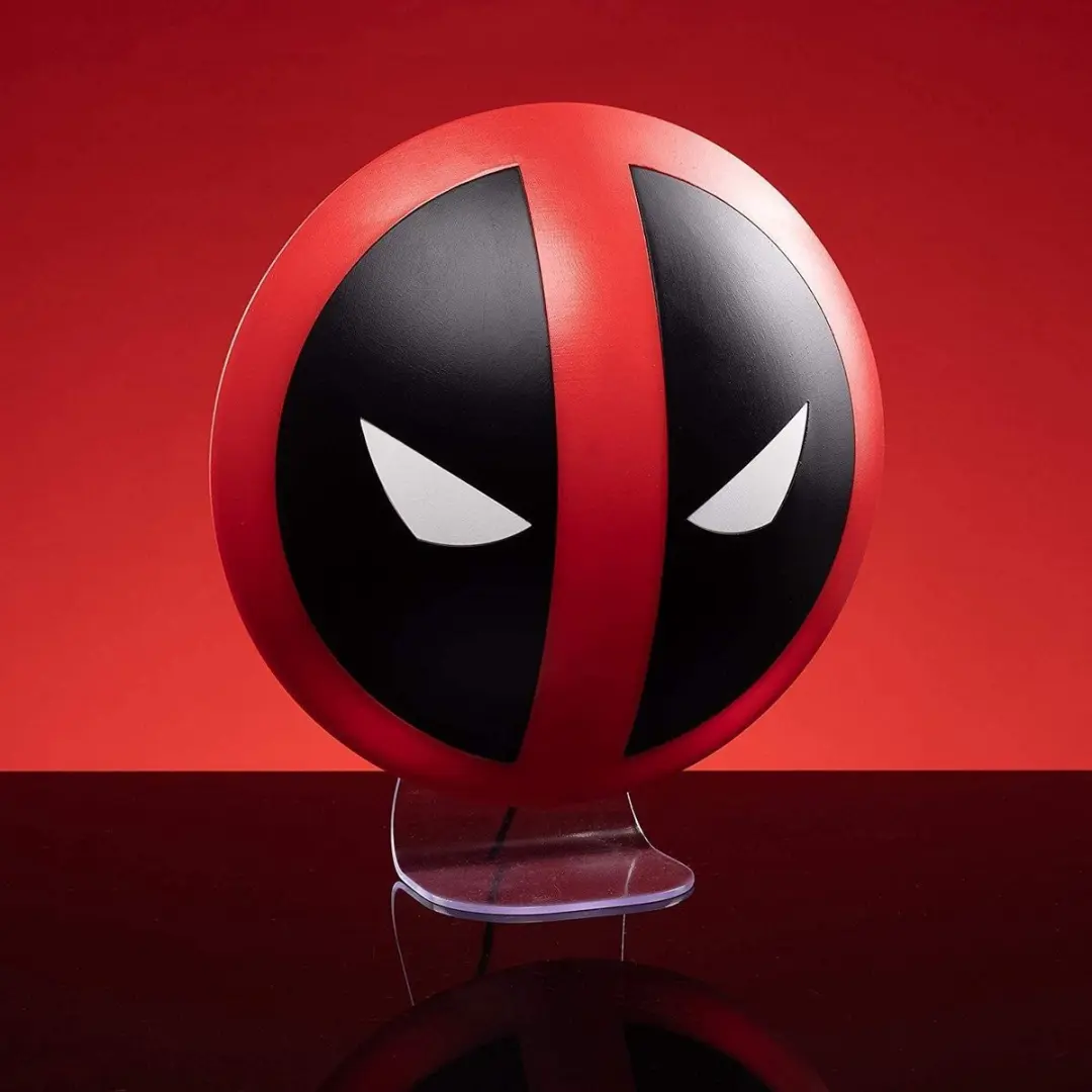 Paladone Marvel Deadpool Nachtlamp - Rood licht - Rood/Zwart - afbeelding 4 van 5