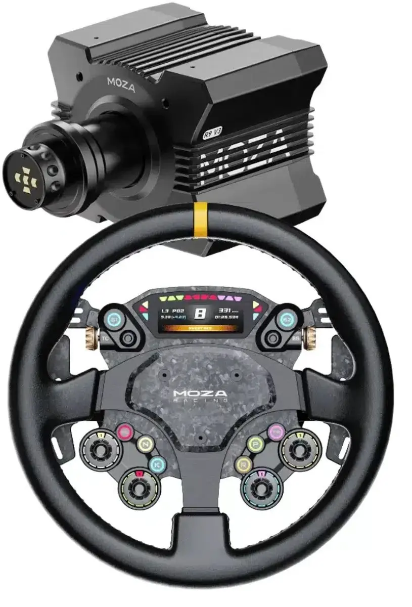 MOZA R9 V3 Direct Drive Wheelbase + MOZA CS Pro Stuur Bundle
