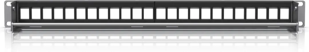 Ubiquiti UACC-RACK-PANEL-PATCH-BLANK-24 Patchpaneel - 24 Poorten - Grijs