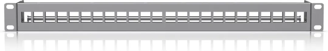 Ubiquiti UACC-RACK-PANEL-PATCH-BLANK-24 Patchpaneel - 24 Poorten - Grijs - afbeelding 6 van 6