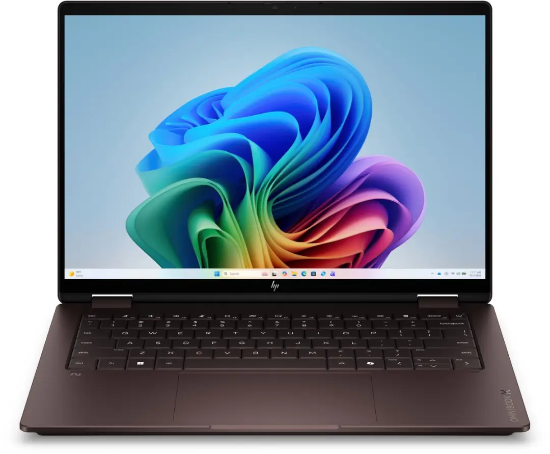 HP OmniBook X Flip 14-kc0971ndx Laptop - 14" Touchscreen 2K - AMD Ryzen AI 7 445 - 16GB/512GB - Wi-Fi 7 - afbeelding 6 van 6