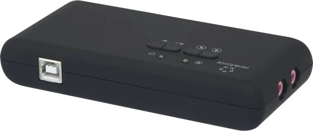 Renkforce RF-4355800 Externe Geluidskaart 7.1 - Zwart - afbeelding 4 van 6