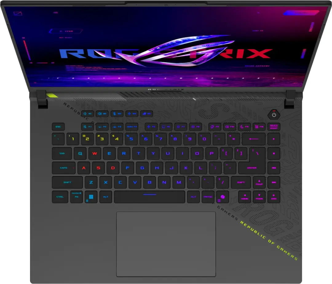 ASUS ROG Strix G16 G614FR-S5213W Gaming Laptop - QWERTY - afbeelding 3 van 5