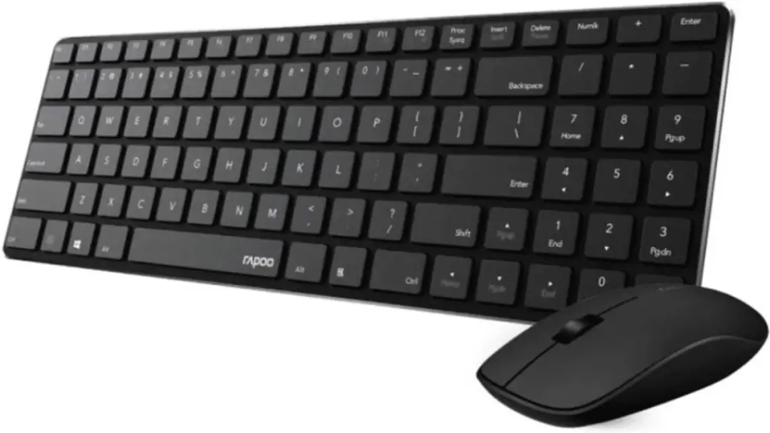 9300M Toetsenbord + Muis Comboset AZERTY(BE) Zwart
