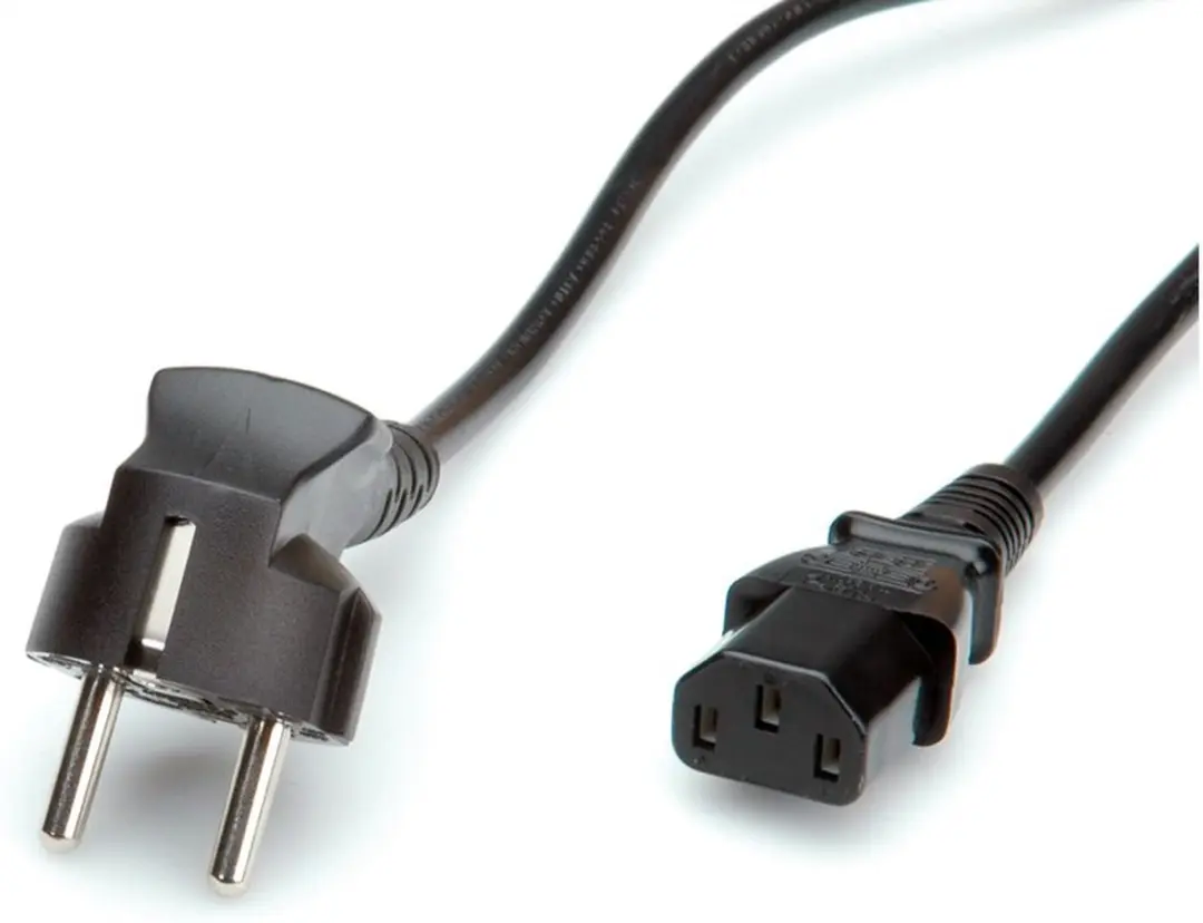 Roline 19.08.1014 Elektriciteitssnoer 3m - Zwart