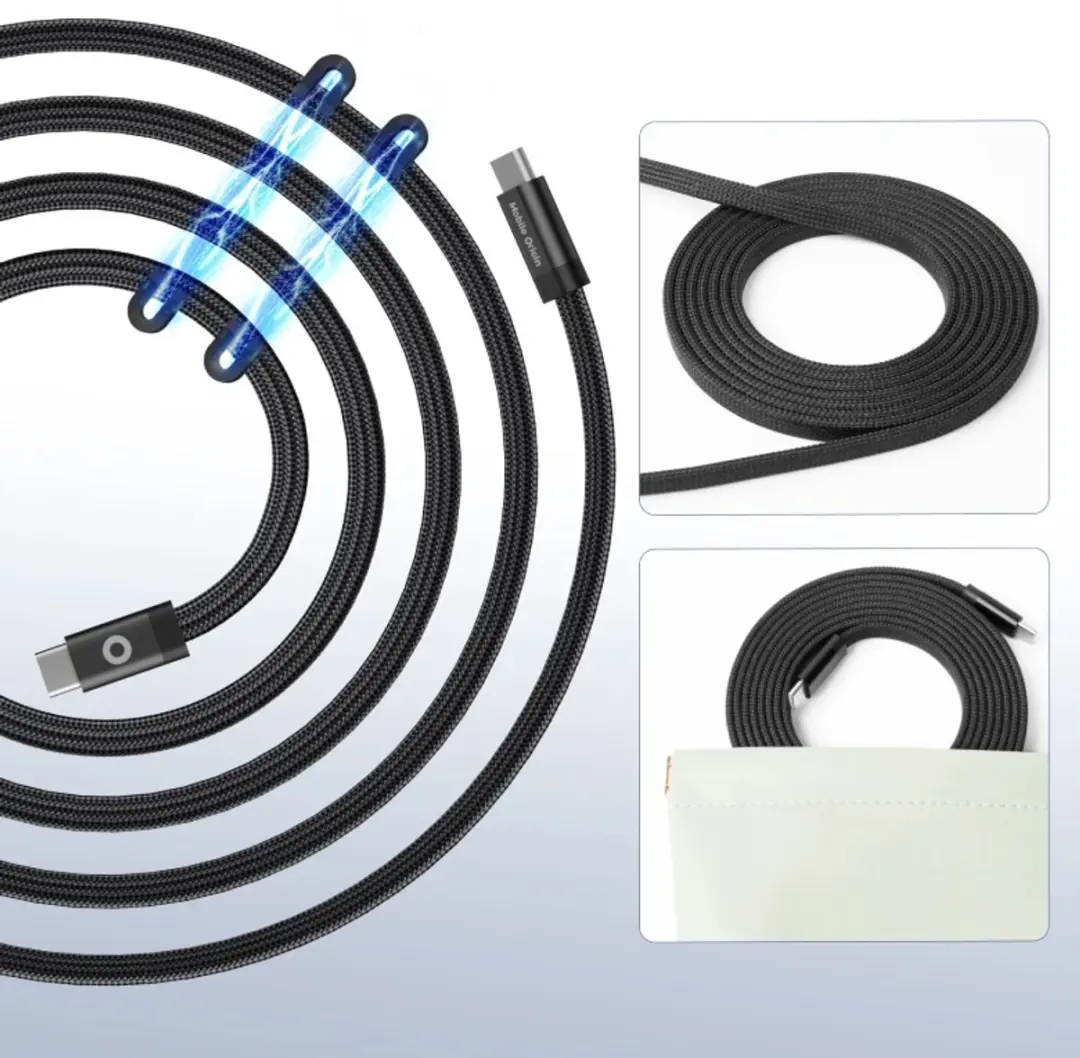 Mobile Origin Originele USB-C Kabel 1m - Zwart