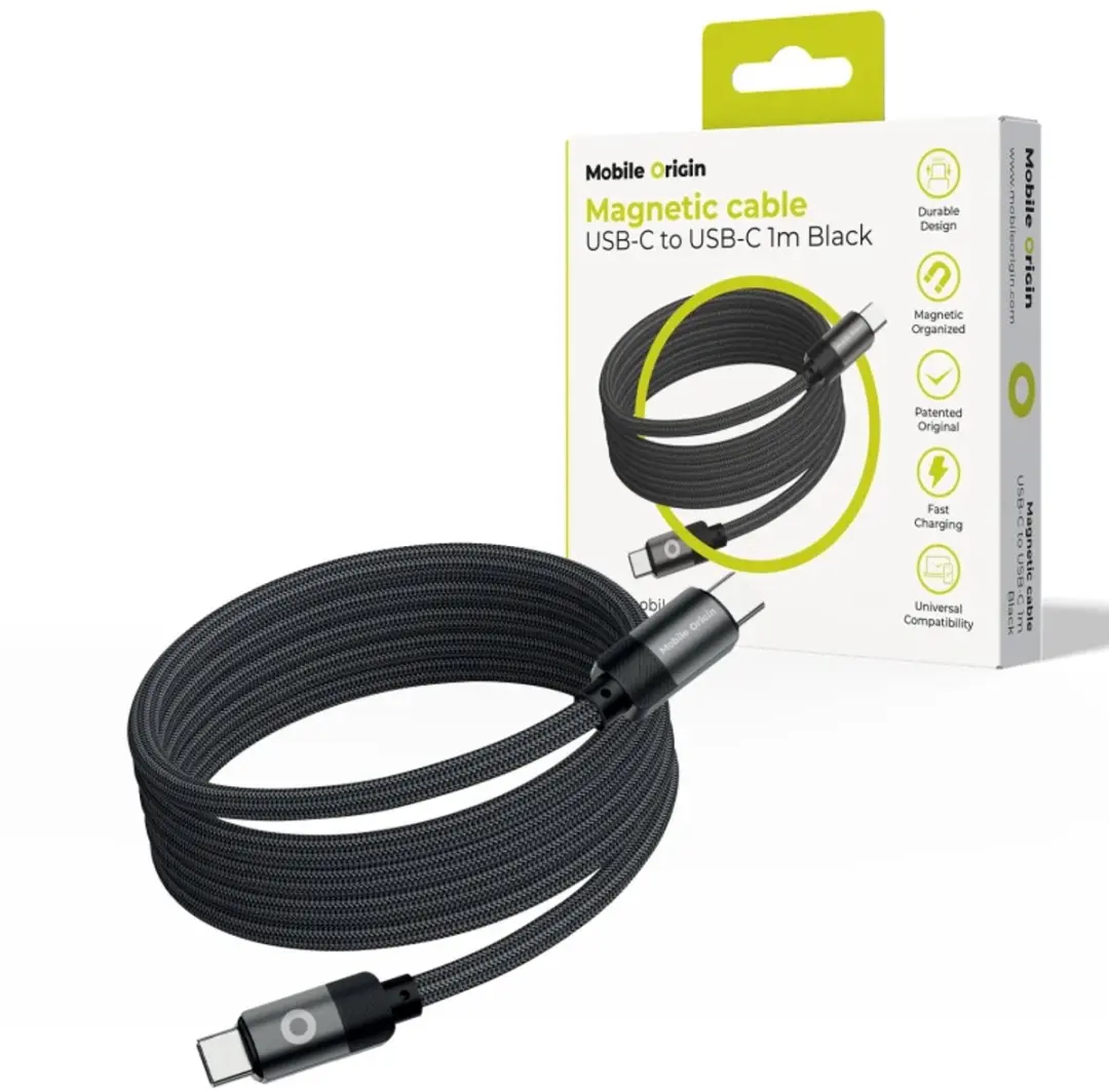 Mobile Origin Originele USB-C Kabel 1m - Zwart