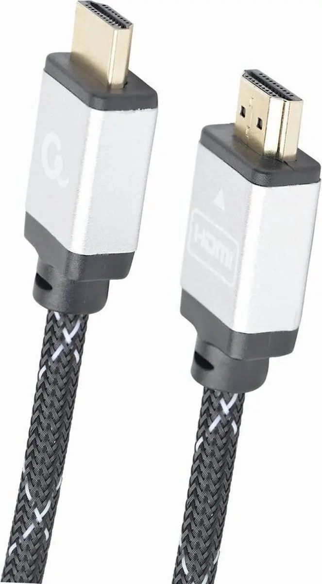 Cablexpert HDMI Select Plus CCB-HDMIL-2M - 2m - Grijs - afbeelding 3 van 5