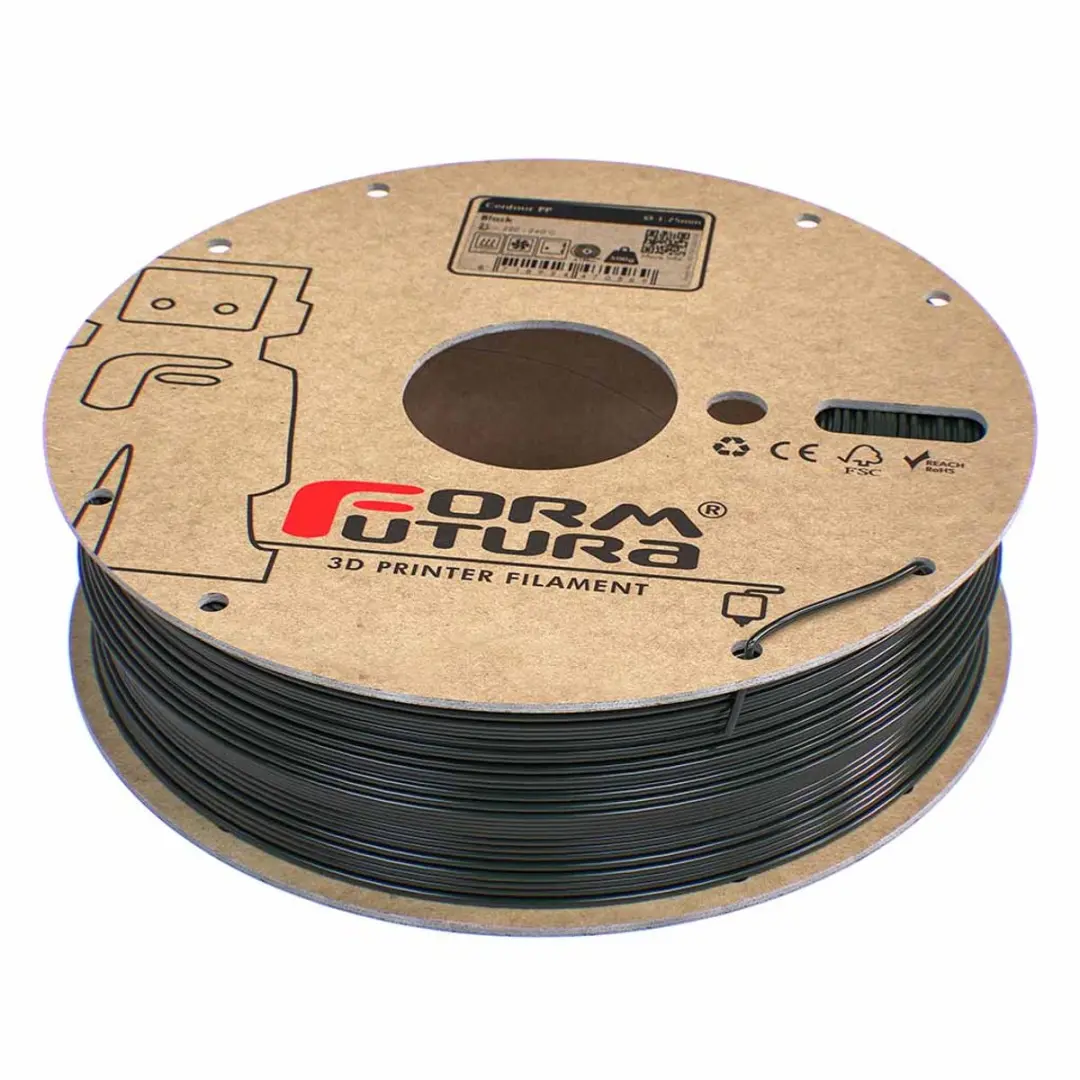 Formfutura Centaur PP polypropyleen filament zwart 1.75 mm (500 g)
