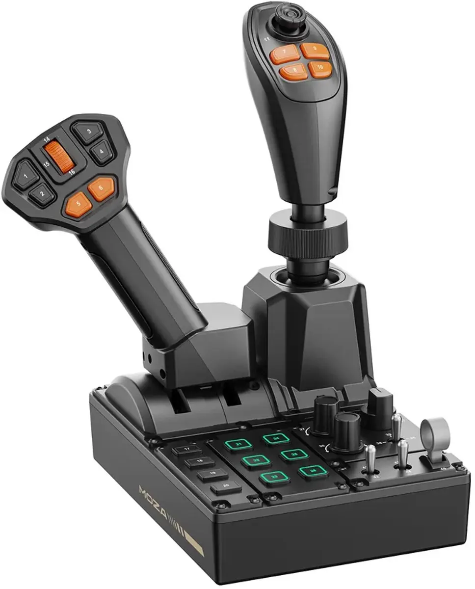 Moza Racing FCS Farming Control System - Joystick & Bedieningspaneel - afbeelding 4 van 4