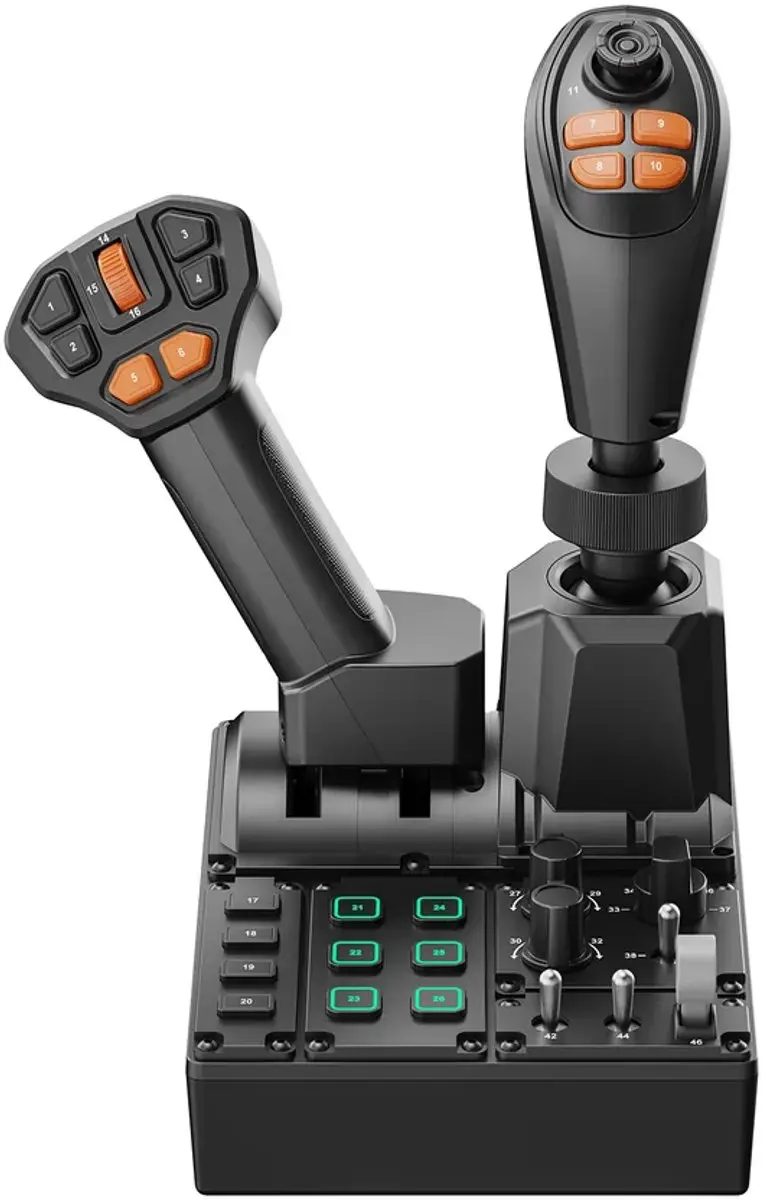 Moza Racing FCS Farming Control System - Joystick & Bedieningspaneel - afbeelding 3 van 4