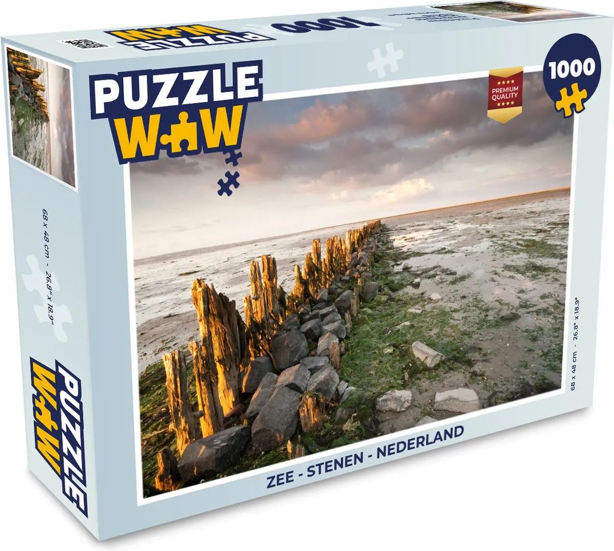 PuzzleWow Zee Legpuzzel 1000 Stuks