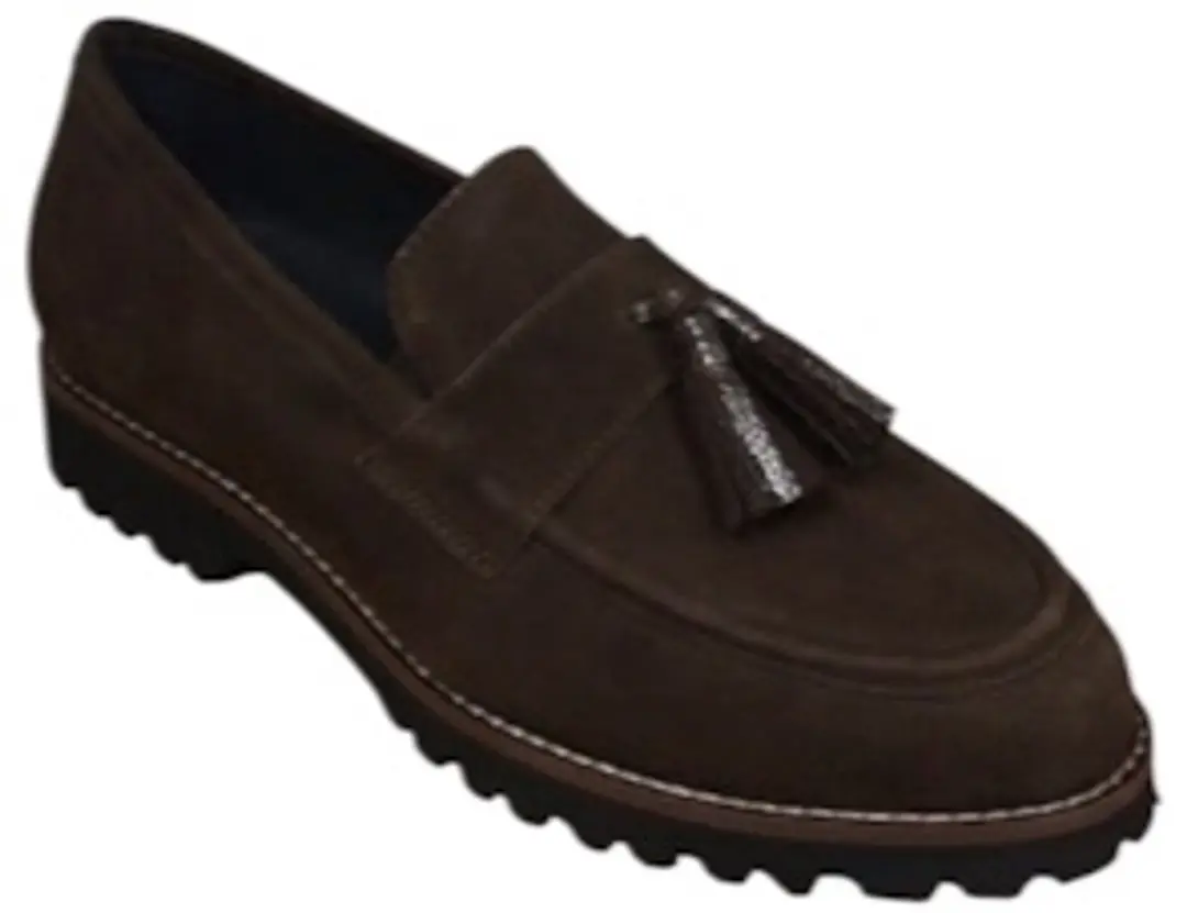 Sioux Meredith 42203 Instap Suede 6941 5 - Bruin - afbeelding 2 van 6