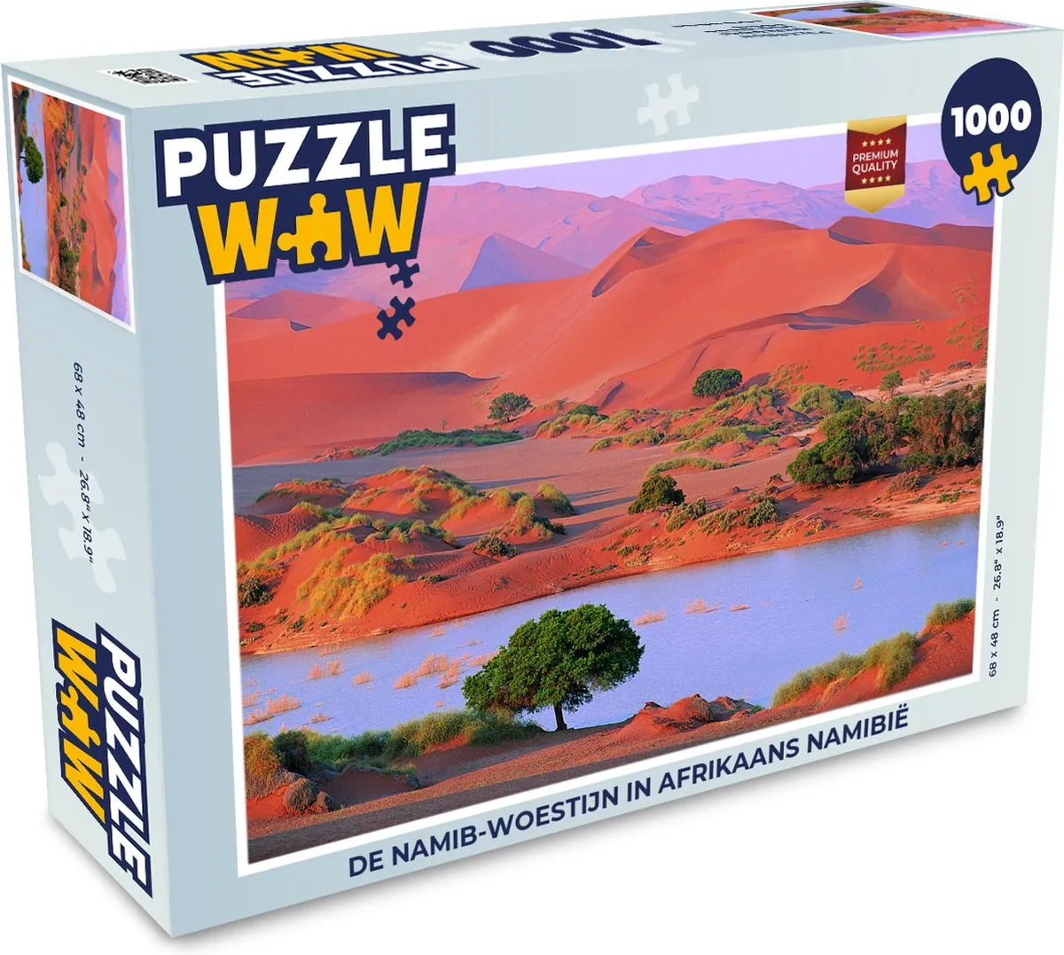 PuzzleWow Legpuzzel Namib-woestijn 1000 Stuks