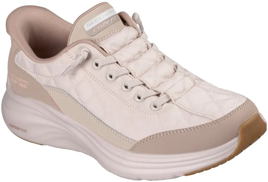 Skechers Instapper Hands-Free Slip-Ins 150404/NTTP Pantoffels - Zand - afbeelding 2 van 6