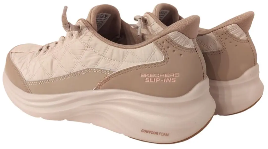 Skechers Instapper Hands-Free Slip-Ins 150404/NTTP Pantoffels - Zand - afbeelding 5 van 6