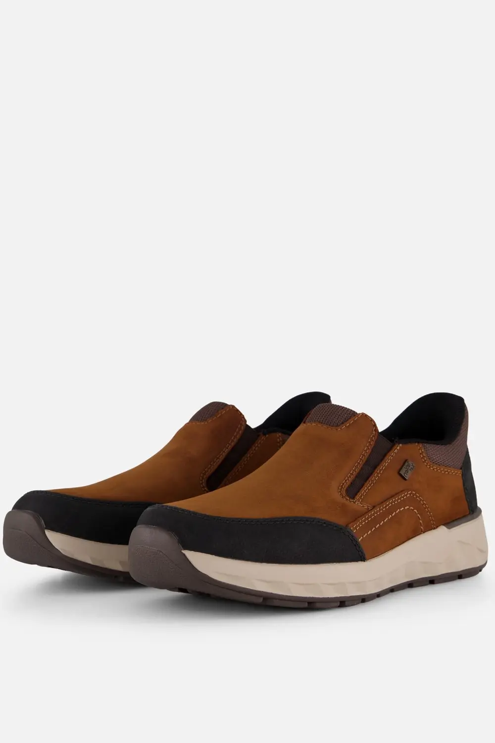 Rieker Tex instappers bruin