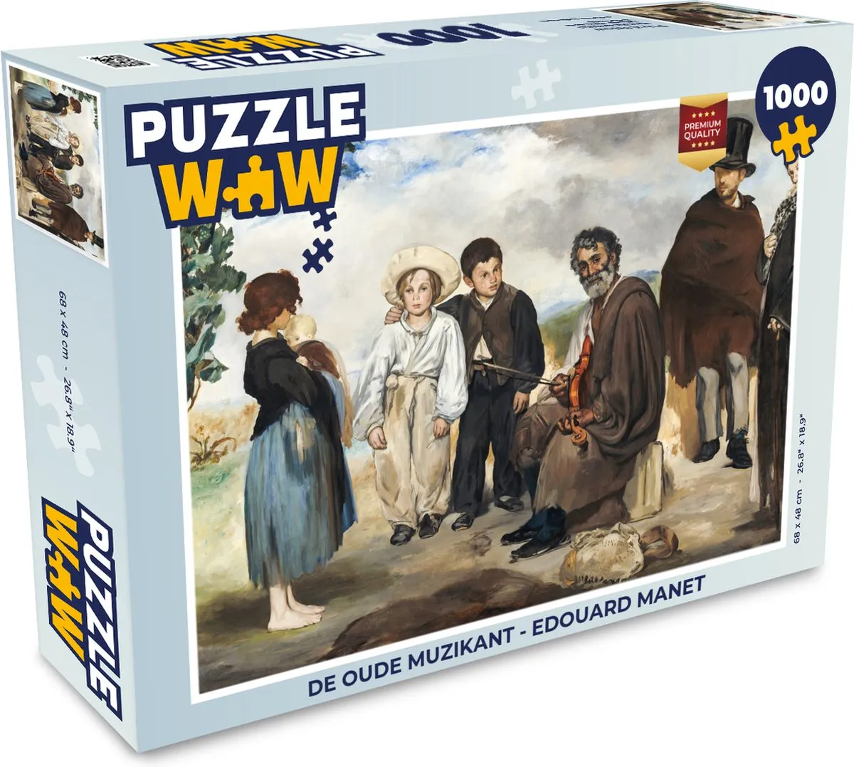 PuzzleWow De oude muzikant