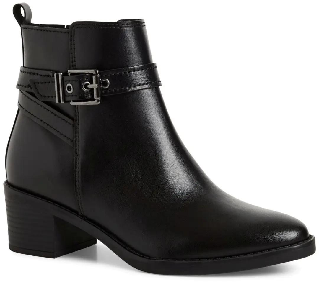 Marco Tozzi Dames Enkellaarsje 2-25330-45 001 F-breedte Maat: 40 EU