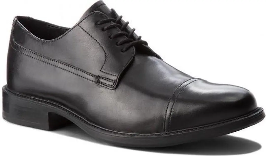 Geox Heren Zwarte Herenschoenen Carnaby Style: U64W1G - afbeelding 2 van 2