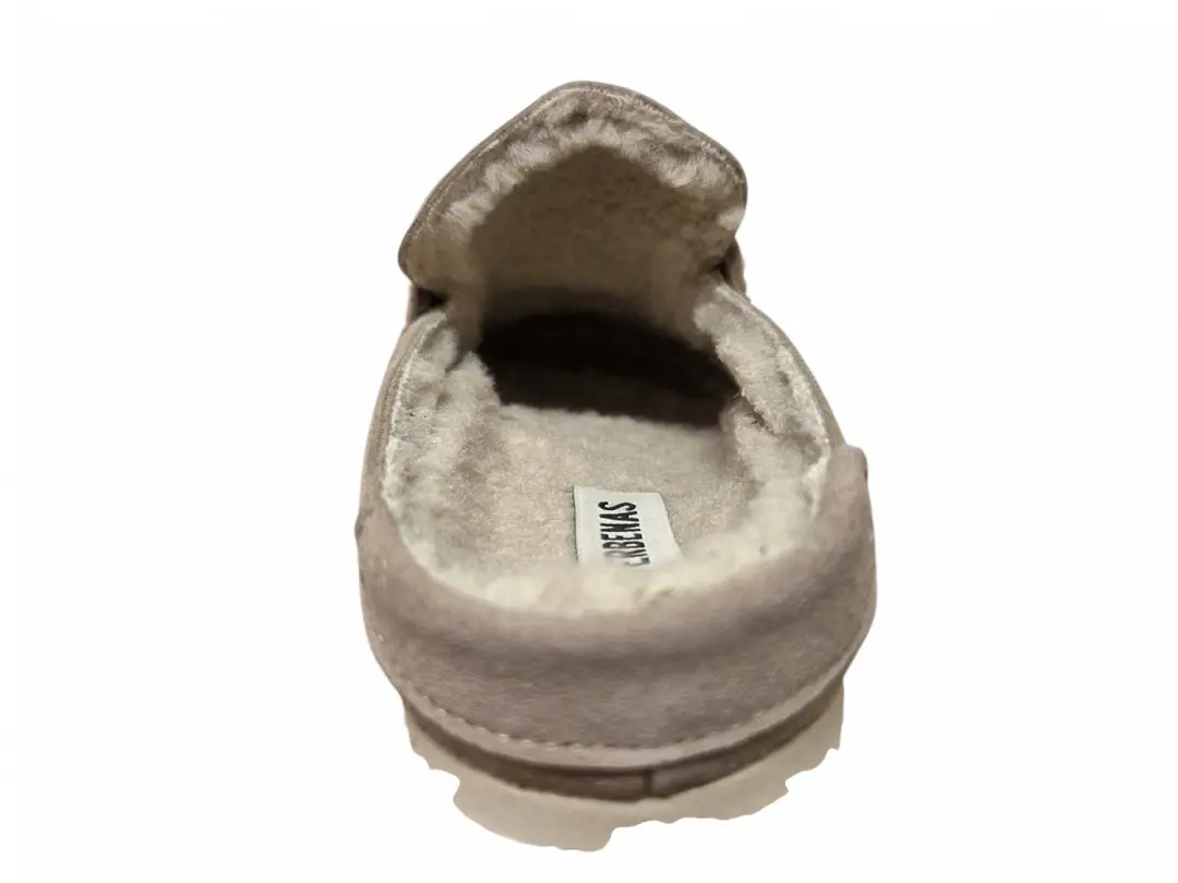 Verbenas Movy Coccon Piedra Pantoffel - Beige Suede 39 - afbeelding 3 van 4
