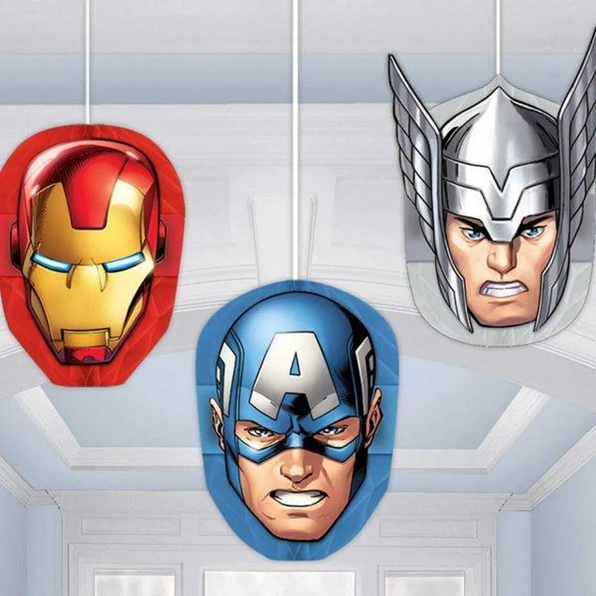 Marvel Avengers Assemble Honingraat Hangdecoratie