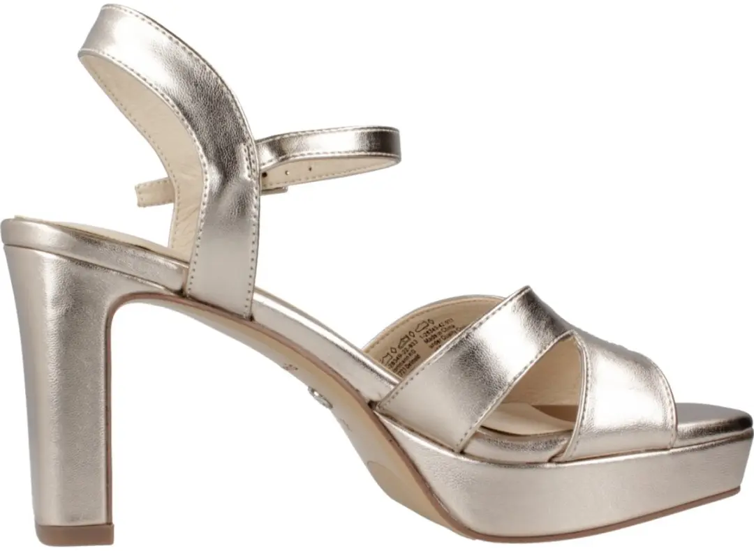 Tamaris Dames Sandalen M2834942 - 40 - Goudkleurig - afbeelding 2 van 6