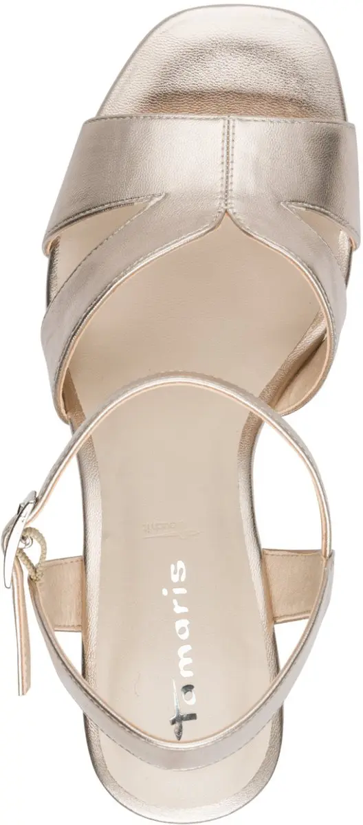 Tamaris Dames Sandalen M2834942 - 40 - Goudkleurig - afbeelding 5 van 6