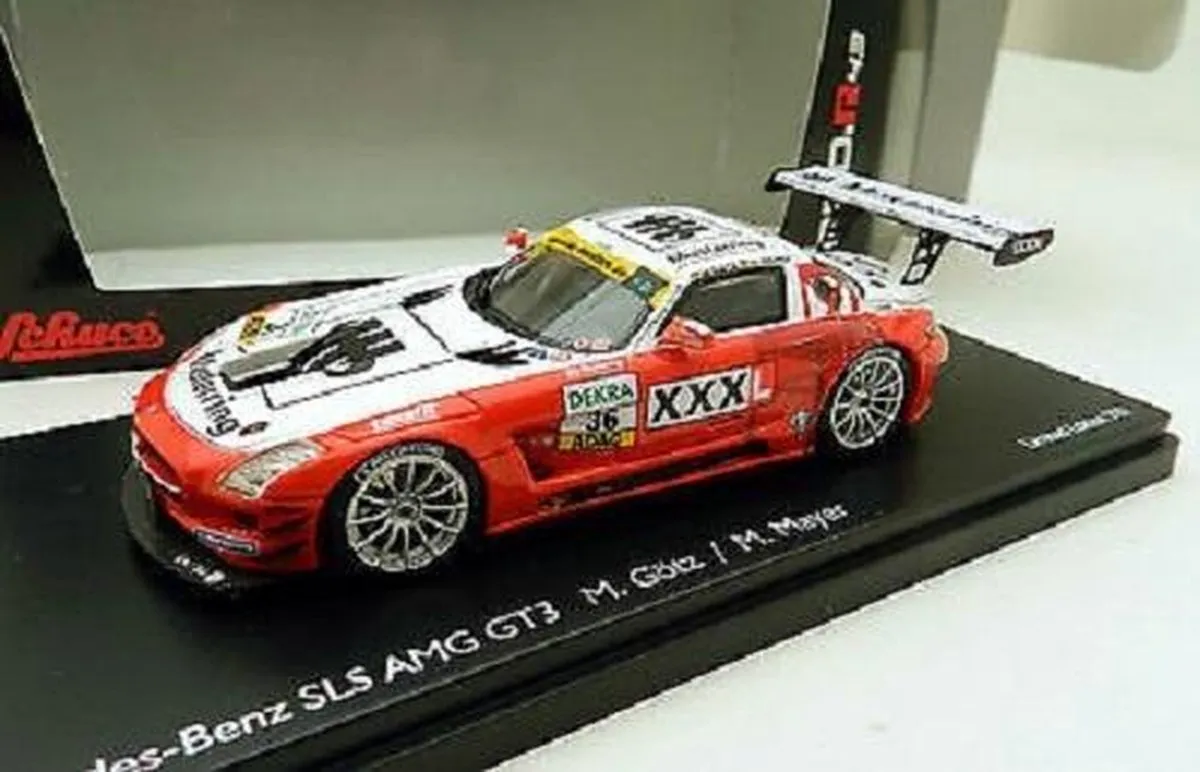 Mercedes-Benz SLS AMG GT3 #36 Schuco Modelauto