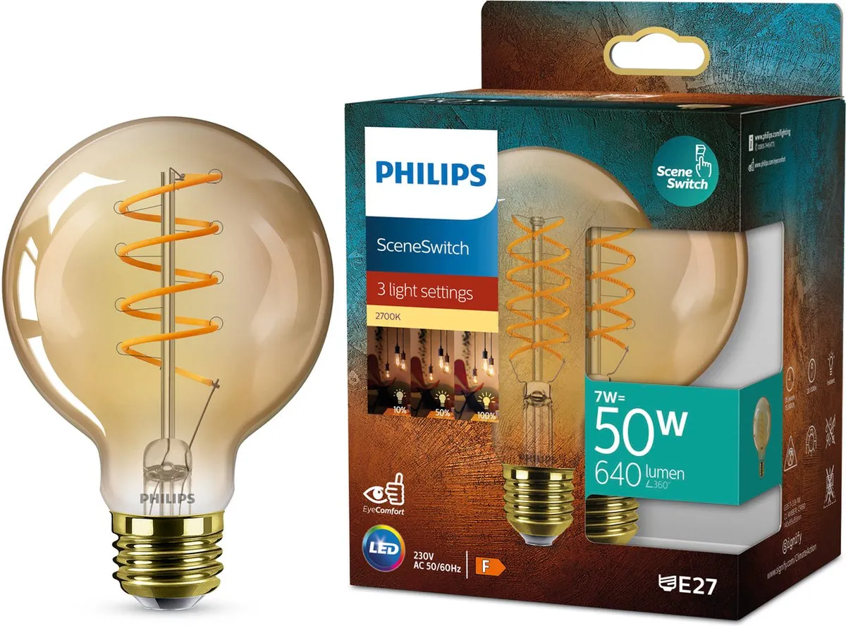 Philips Deco LED SceneSwitch E27 G95