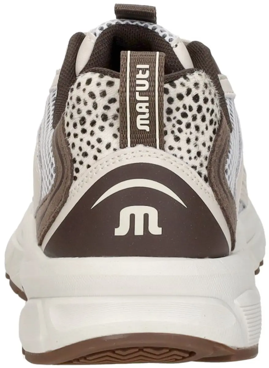 Maruti Novi Dames Leren Sneakers - Wit - Maat 36 - afbeelding 6 van 6