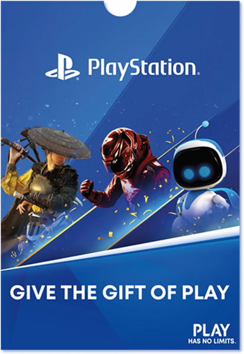 PlayStation Cadeaubon - Fysieke Giftcard - 50EUR - Nederland