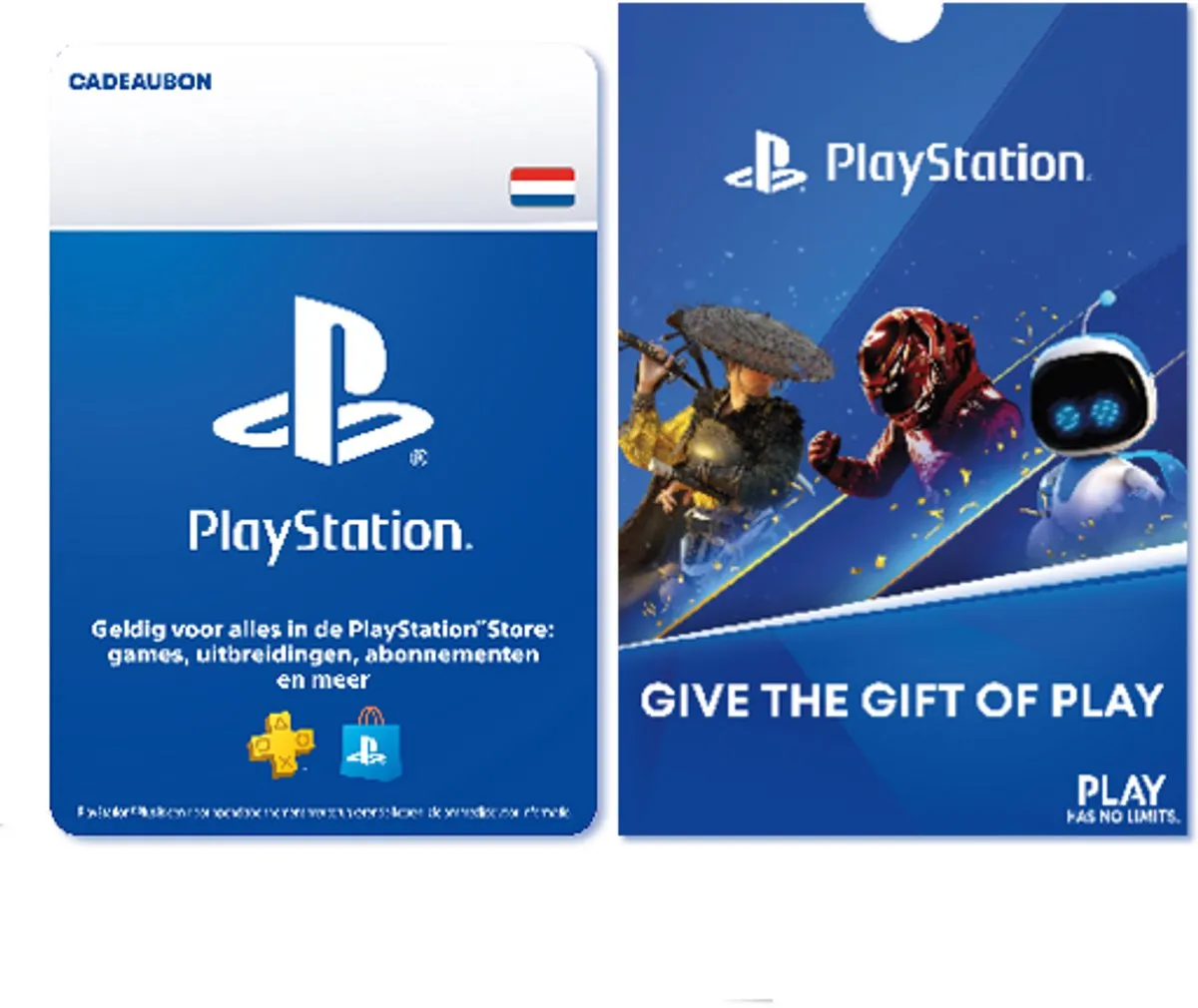 PlayStation Cadeaubon - Fysieke Giftcard - 50EUR - Nederland
