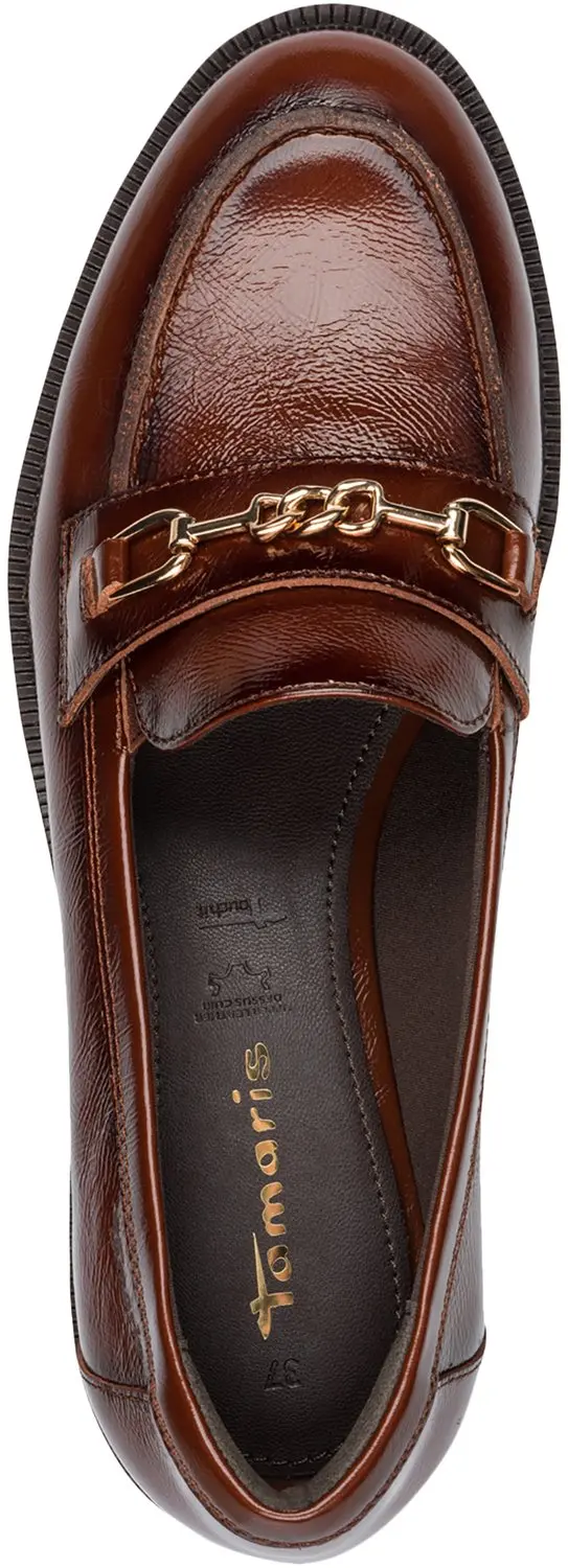 Mocassin en cuir *