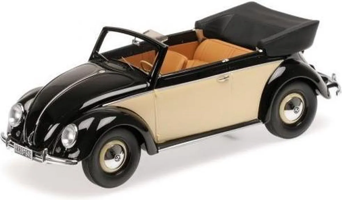 Volkswagen Beetle Convertible 1949 1:18 Minichamps