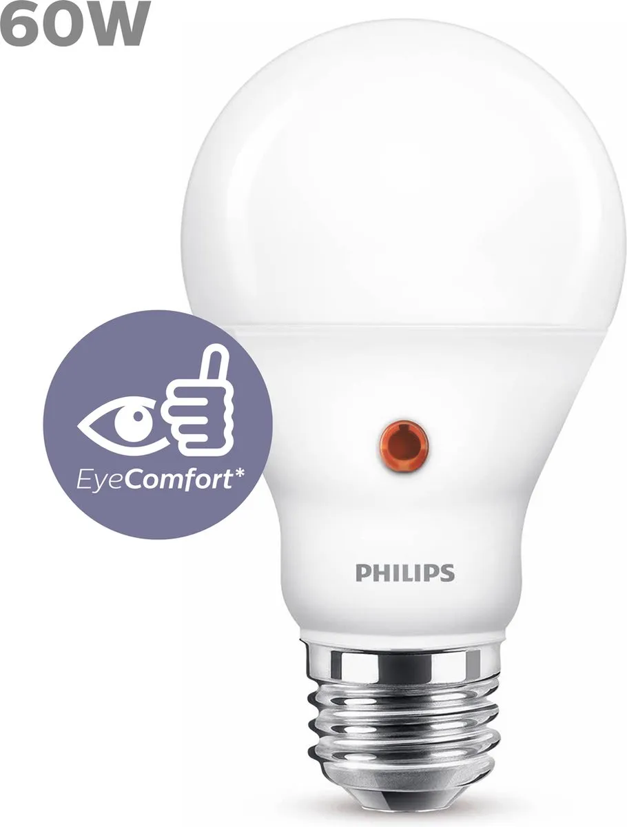 Philips LED Lamp E27 8W - Mat - Warmwit - afbeelding 6 van 6