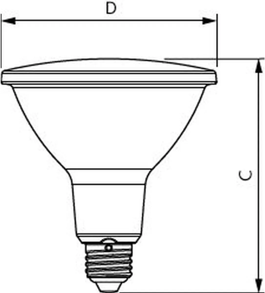 Philips CorePro LED Reflector PAR38 9W 750lm - 6 Stuks - afbeelding 3 van 4
