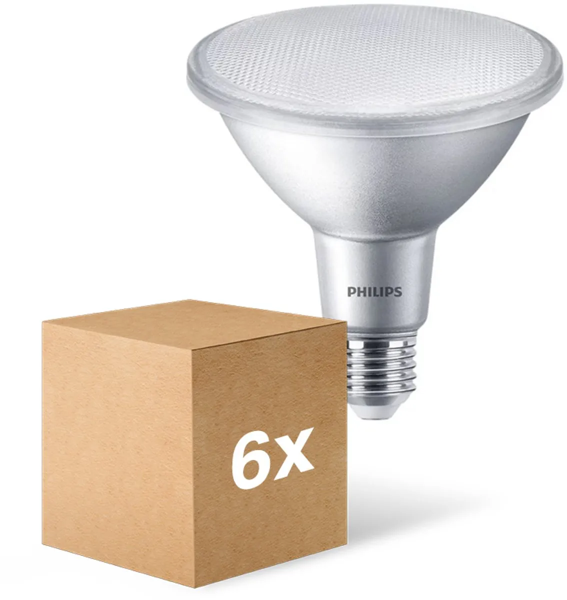Philips CorePro LED Reflector PAR38 9W 750lm - 6 Stuks - afbeelding 4 van 4