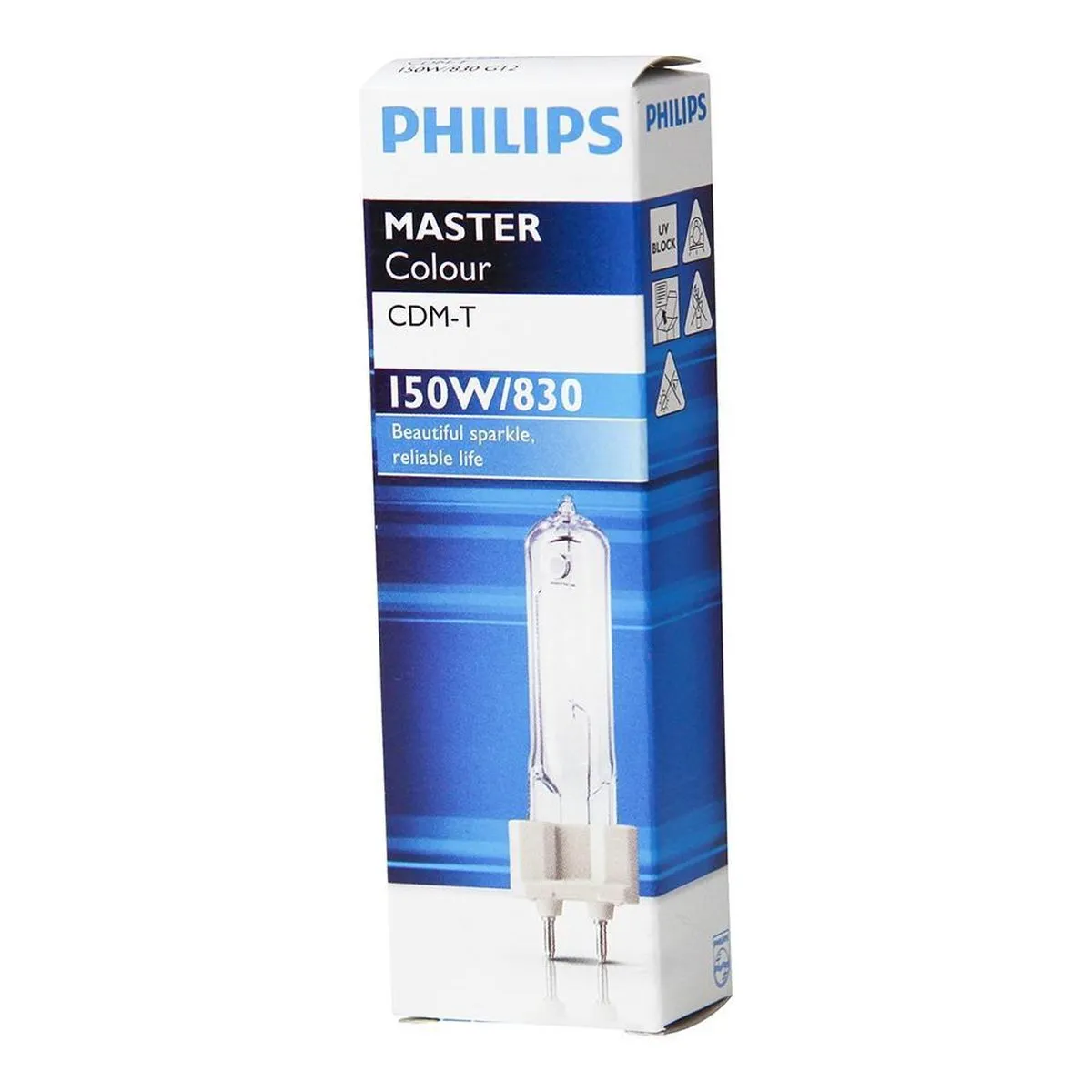 Philips MASTERColour CDM-T 150W/830 G12 - Warm wit licht - afbeelding 6 van 6