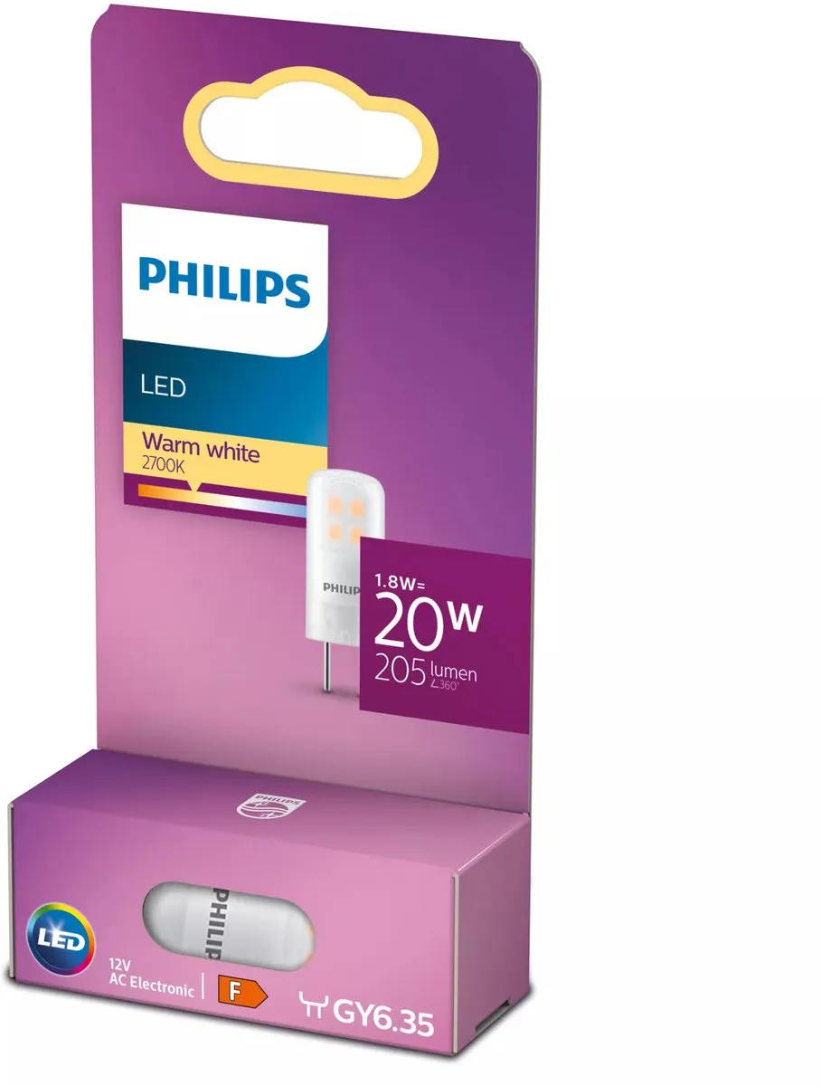 Philips LED Capsule Mat 20W GY6.35 - Warmwit