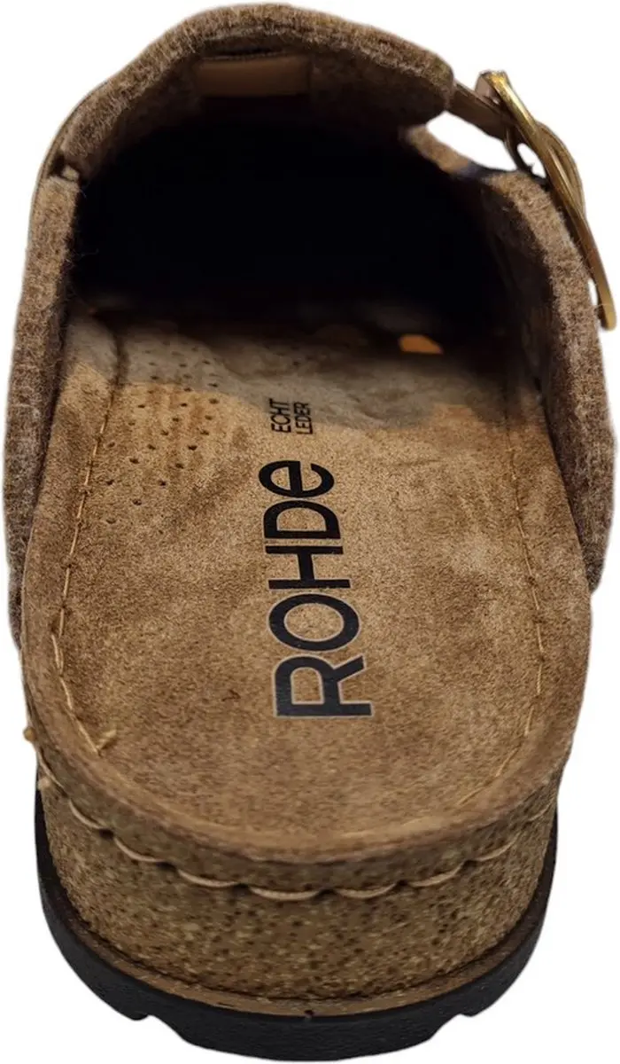 Rohde 6012 17 Dames Pantoffels Open Beige 37 - afbeelding 3 van 4