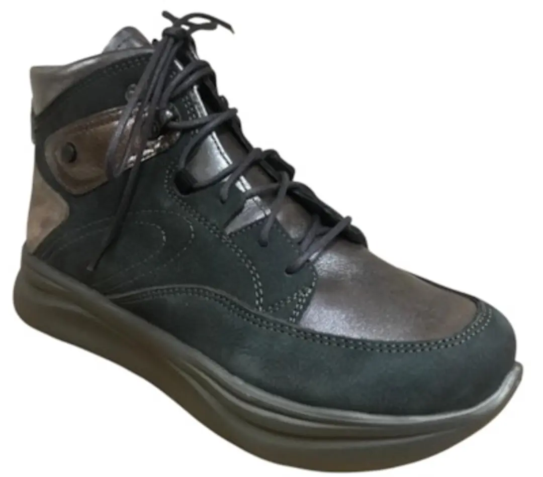 Wolky Apex Suede/Met/Nub VTR 38 - Grijs - afbeelding 2 van 5