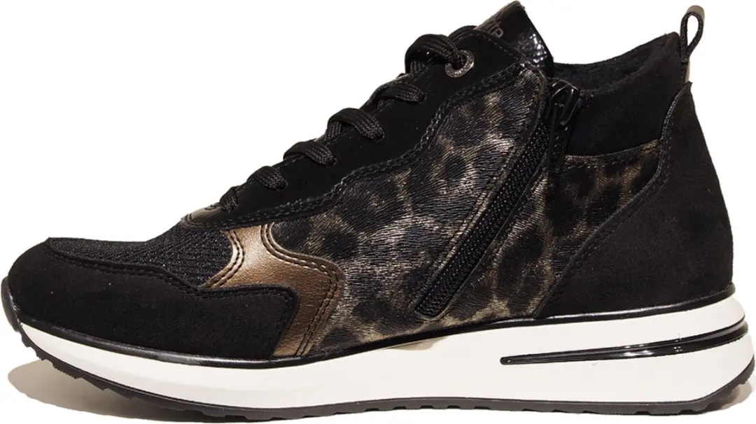 Remonte 106415 Dames Sneakers - Zwart - Maat 40 - afbeelding 2 van 6