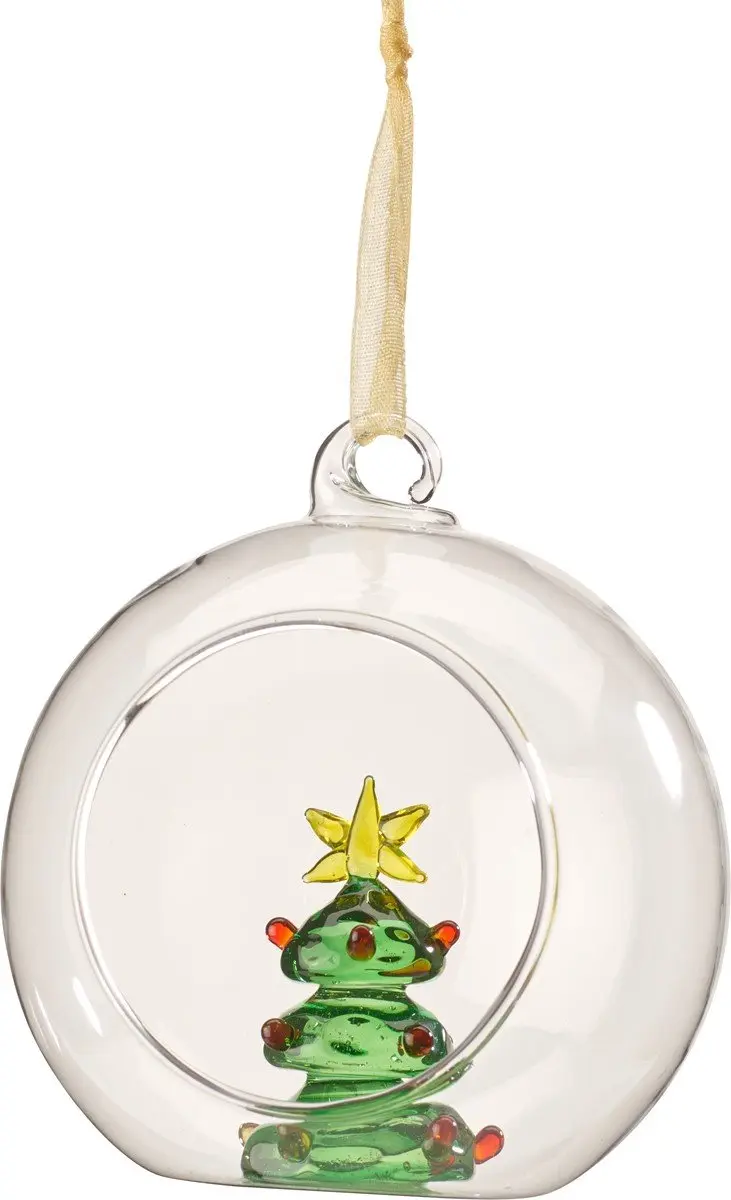 Villeroy & Boch Winterbakkerij Glazen Kerstbal